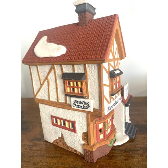 Department 56 Dickens Village Series Bumpstead Nye Cloaks & Canes 1990 No Light - Picture 4 of 8